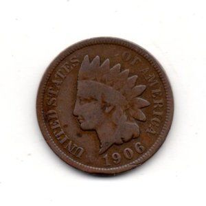 Estate Find: 1906  Indian Head Small Cent